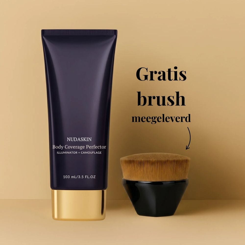 Nudaskin Body Coverage Concealer + Gratis Brush