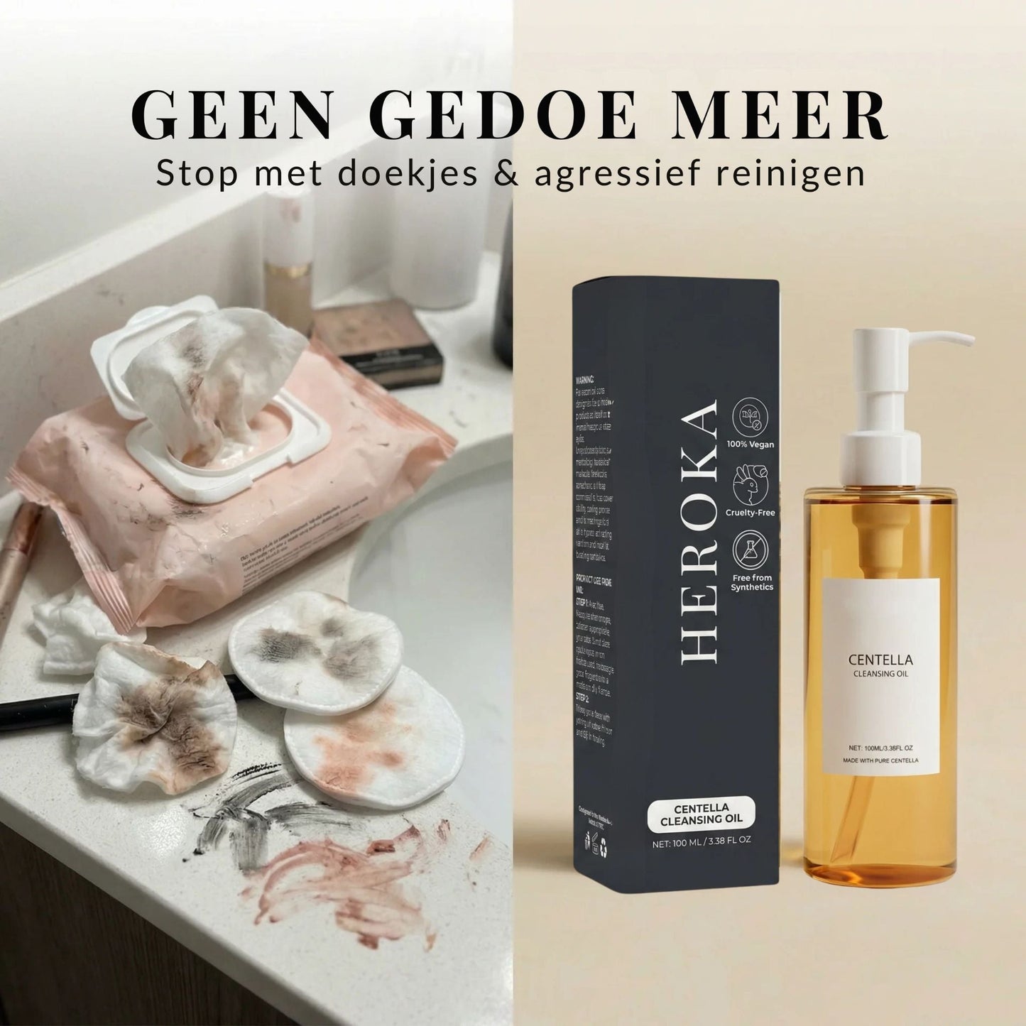 MAKE UP REMOVER VOOR NUDASKIN